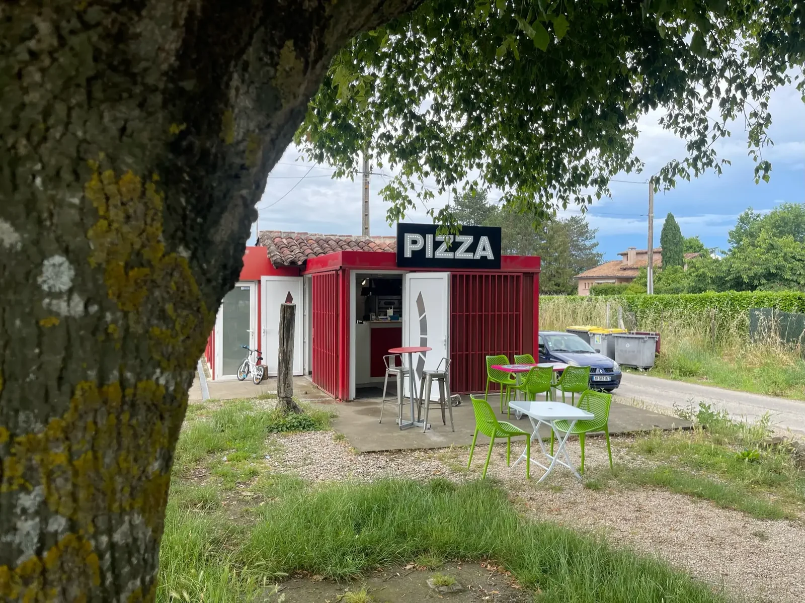 Façade de la pizzeria L’As De Pizz à Albias